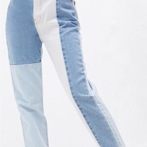 PacSun Eco Hopper Patch Mom Jeans